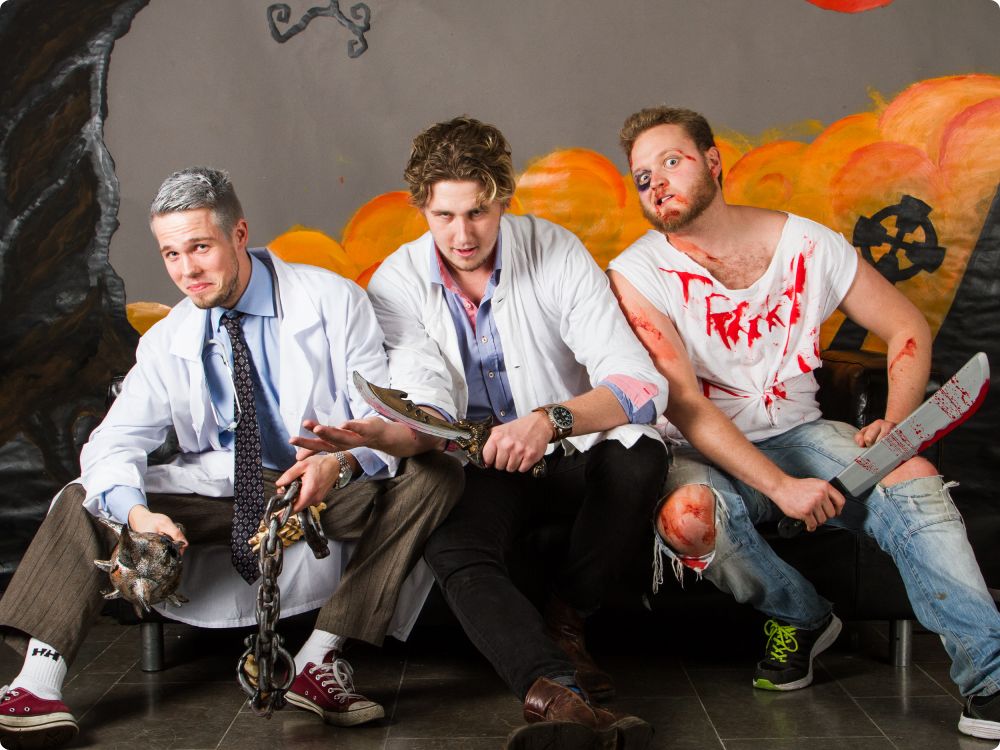 Halloweenkalaset: Studion