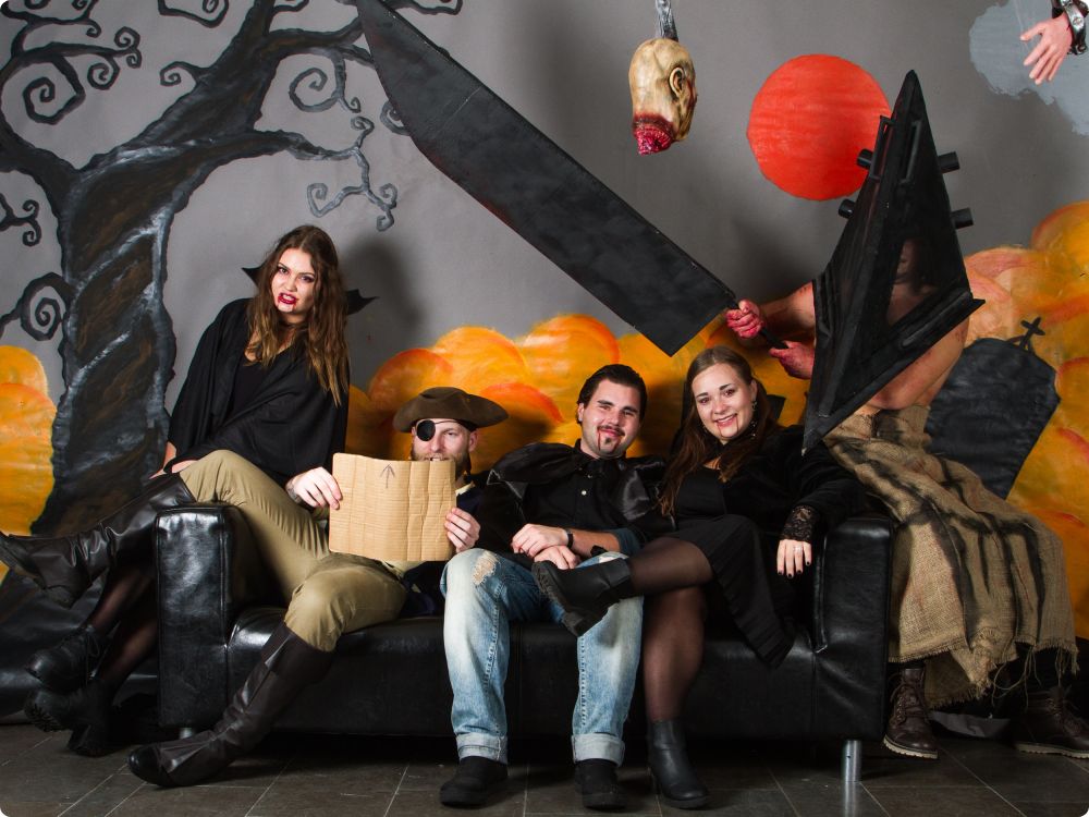 Halloweenkalaset: Studion