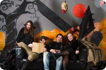 Halloweenkalaset: Studion