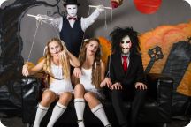 Halloweenkalaset: Studion