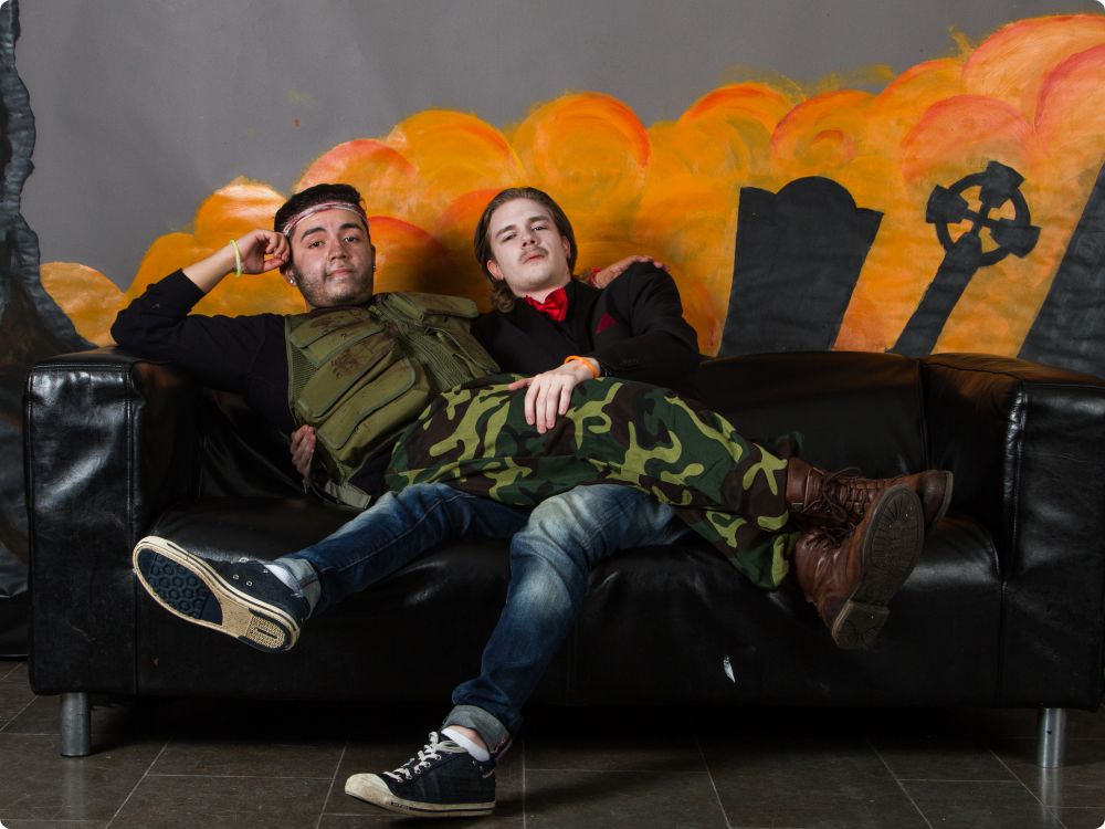 Halloweenkalaset: Studion