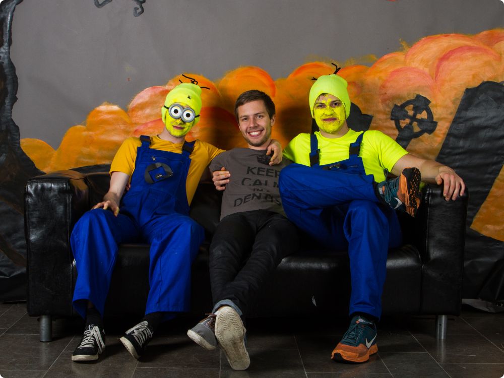 Halloweenkalaset: Studion