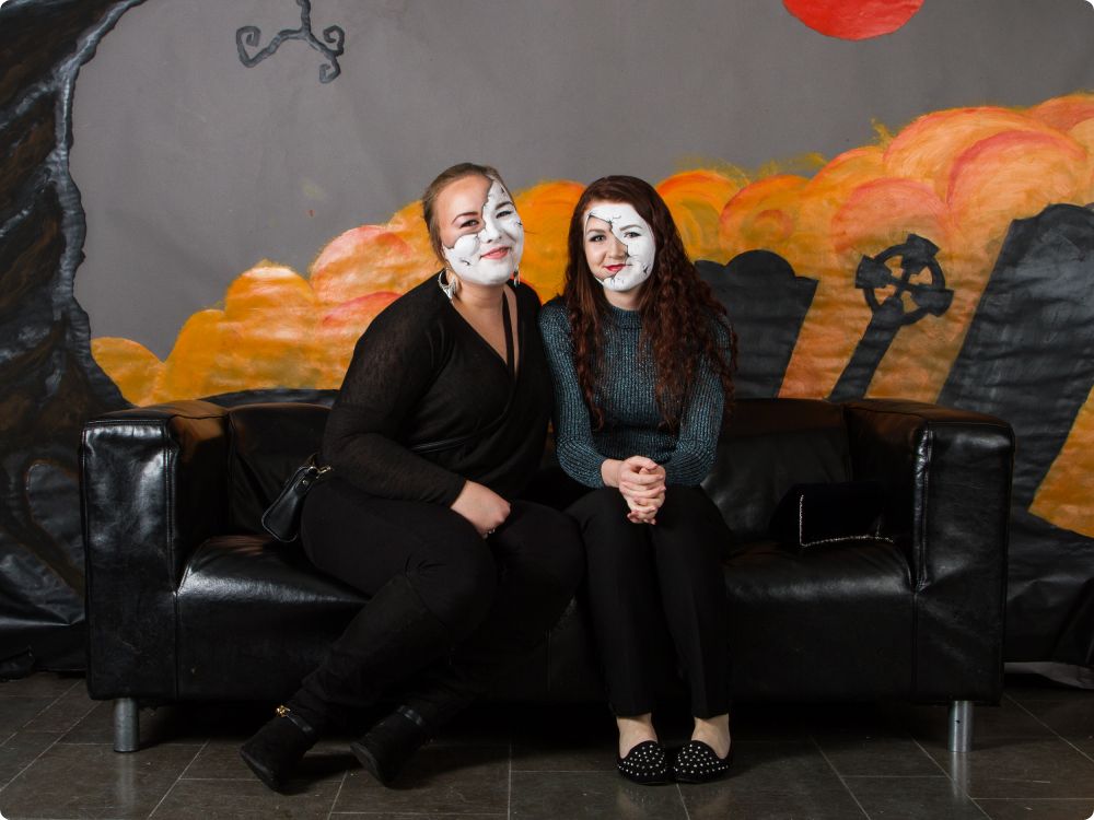 Halloweenkalaset: Studion