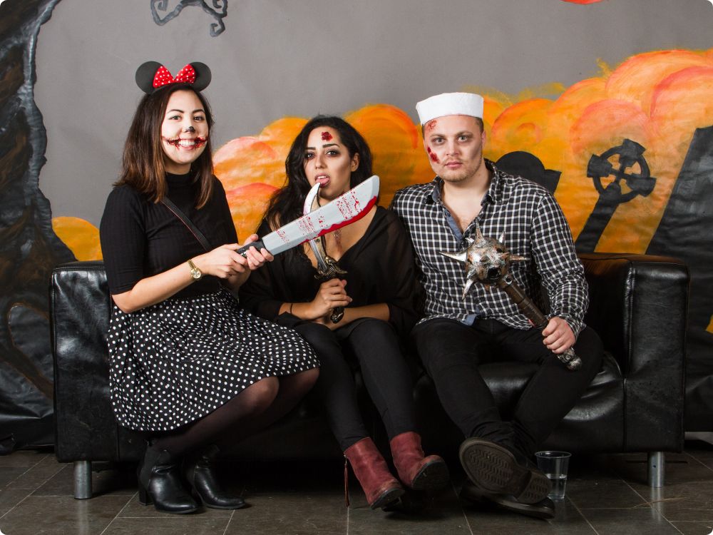 Halloweenkalaset: Studion
