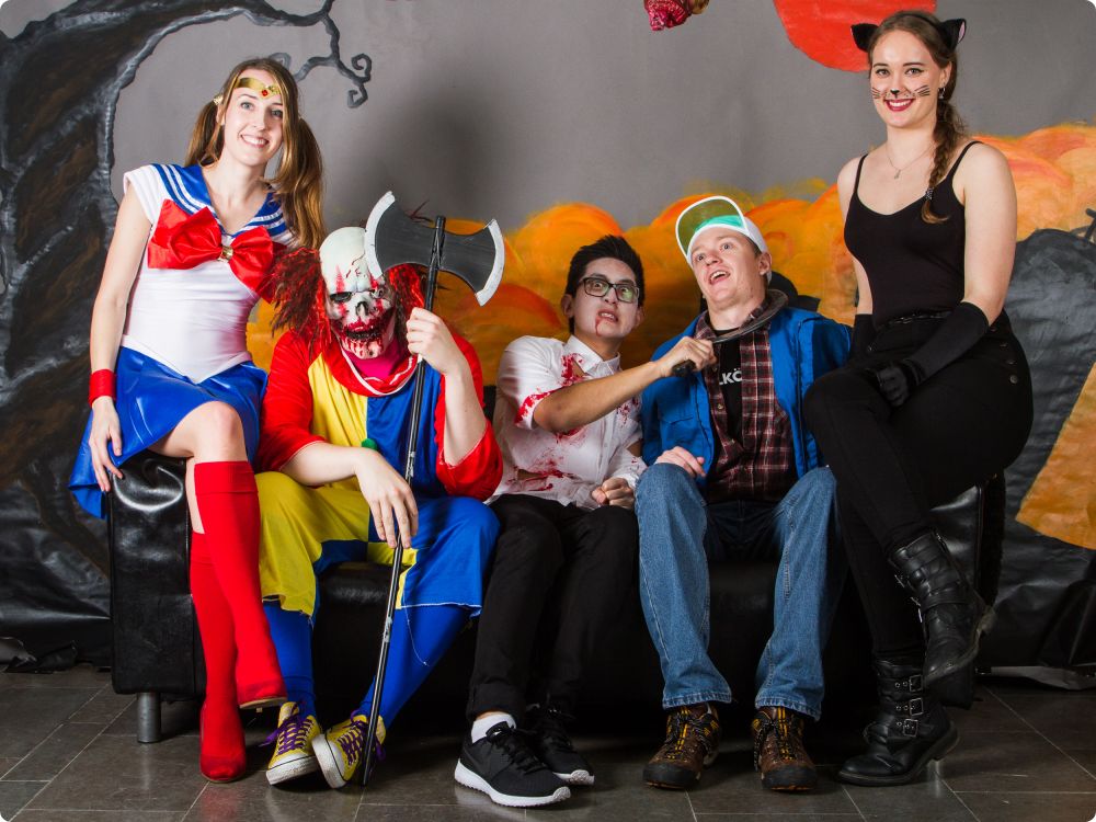 Halloweenkalaset: Studion
