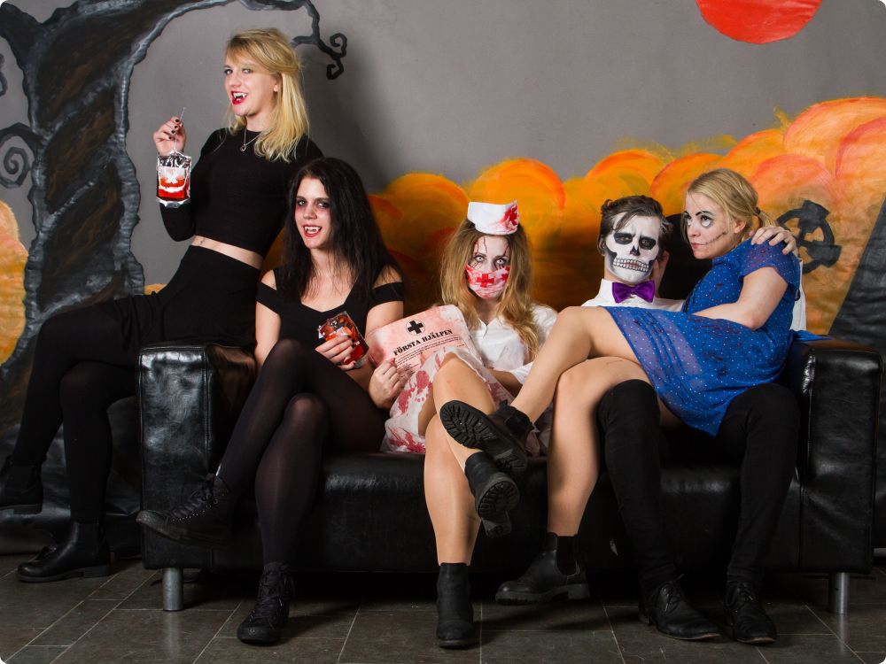 Halloweenkalaset: Studion