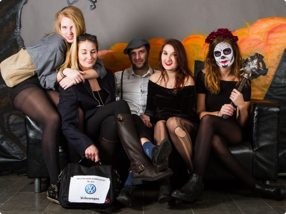 Halloweenkalaset: Studion