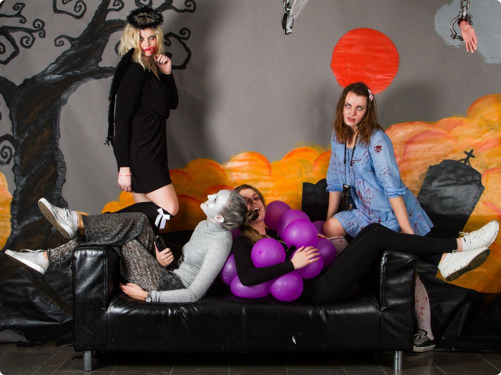 Halloweenkalaset: Studion