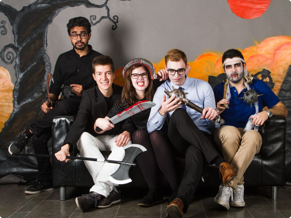 Halloweenkalaset: Studion