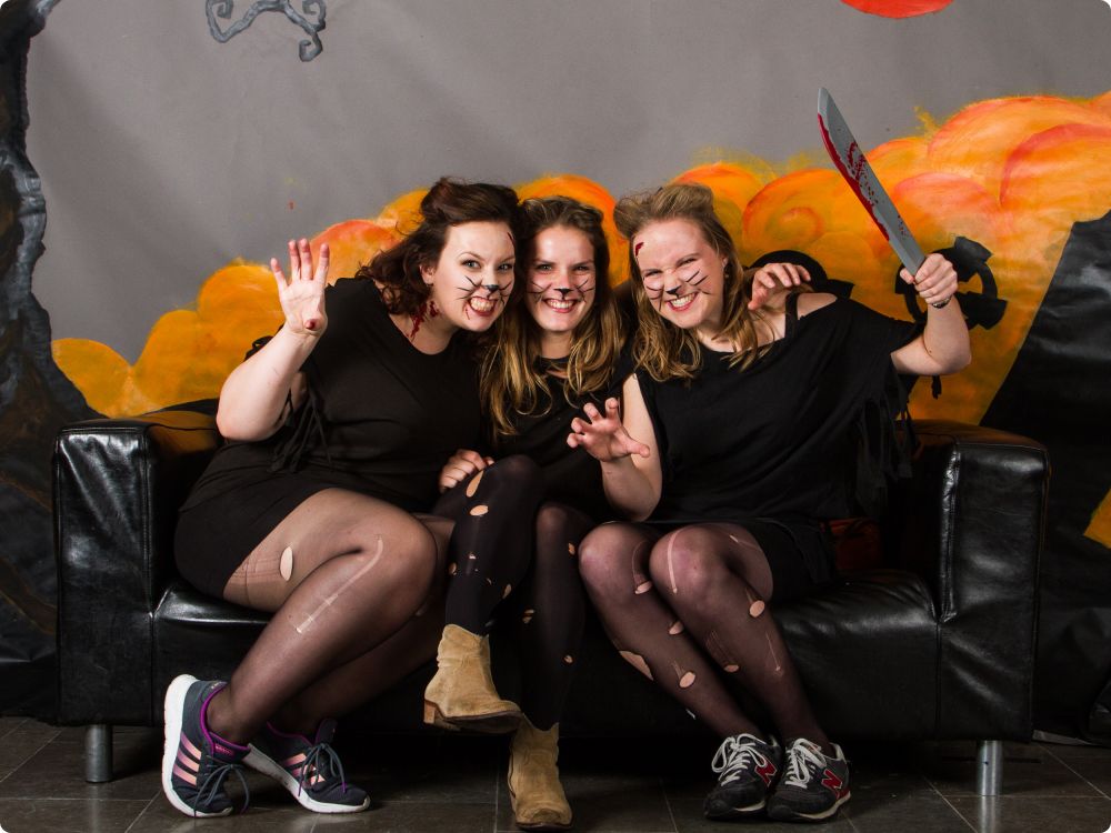 Halloweenkalaset: Studion