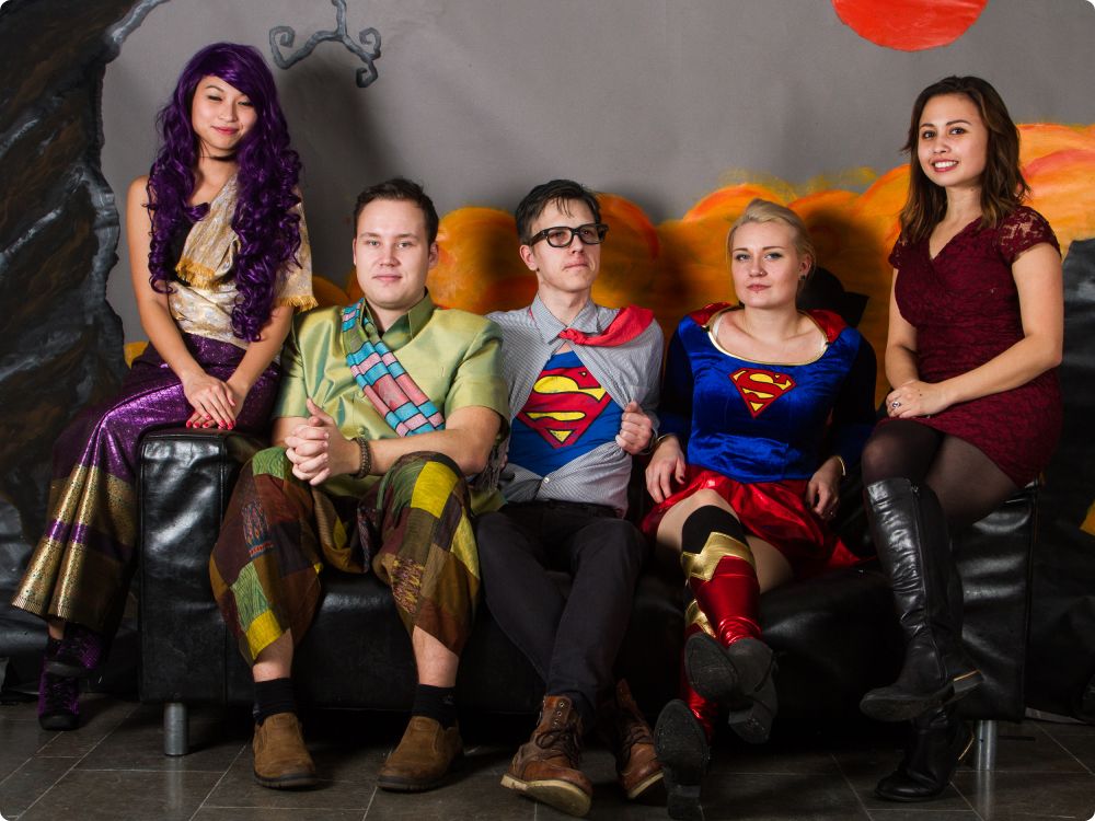 Halloweenkalaset: Studion