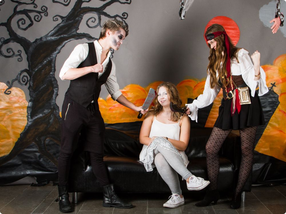 Halloweenkalaset: Studion