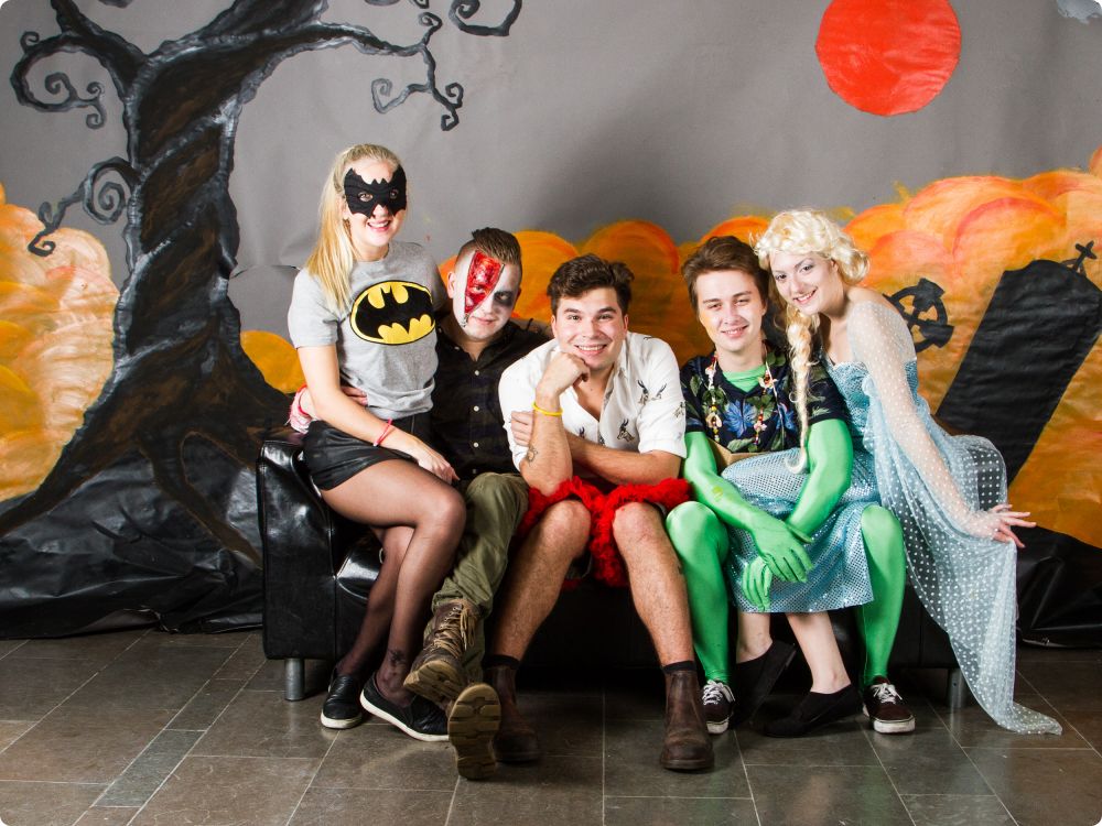 Halloweenkalaset: Studion