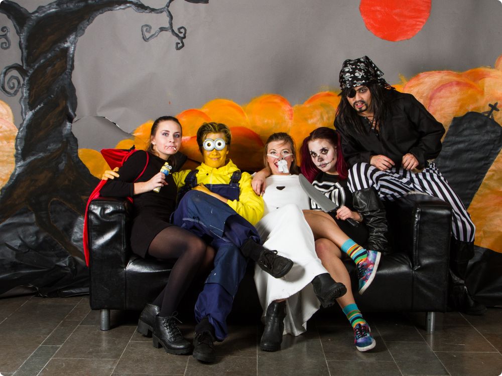 Halloweenkalaset: Studion