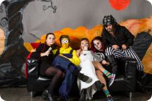 Halloweenkalaset: Studion