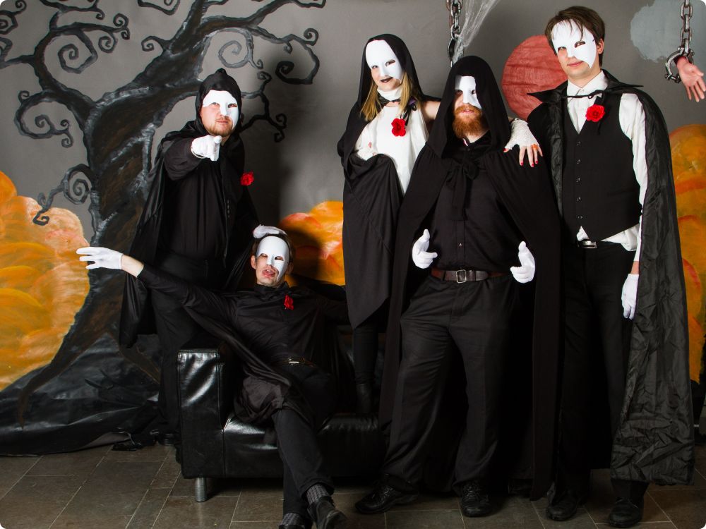 Halloweenkalaset: Studion