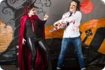 Halloweenkalaset: Studion