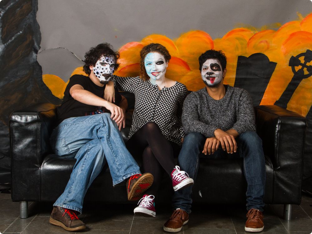Halloweenkalaset: Studion