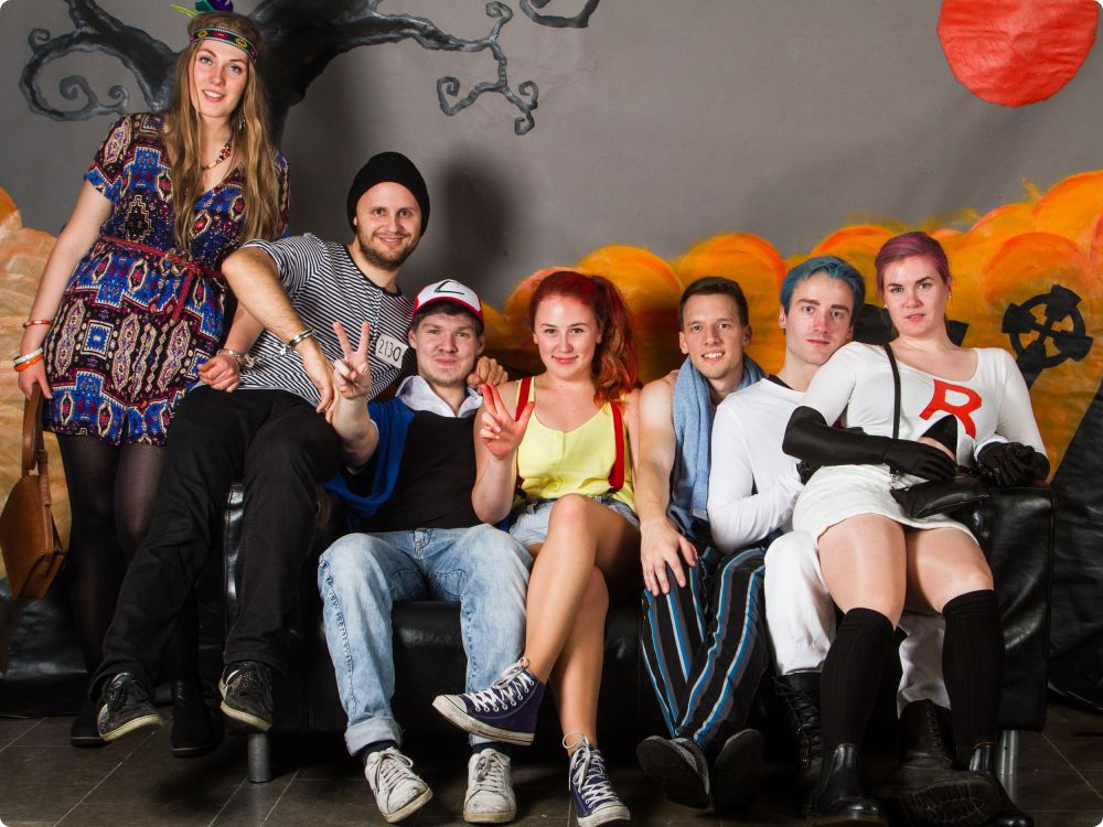 Halloweenkalaset: Studion
