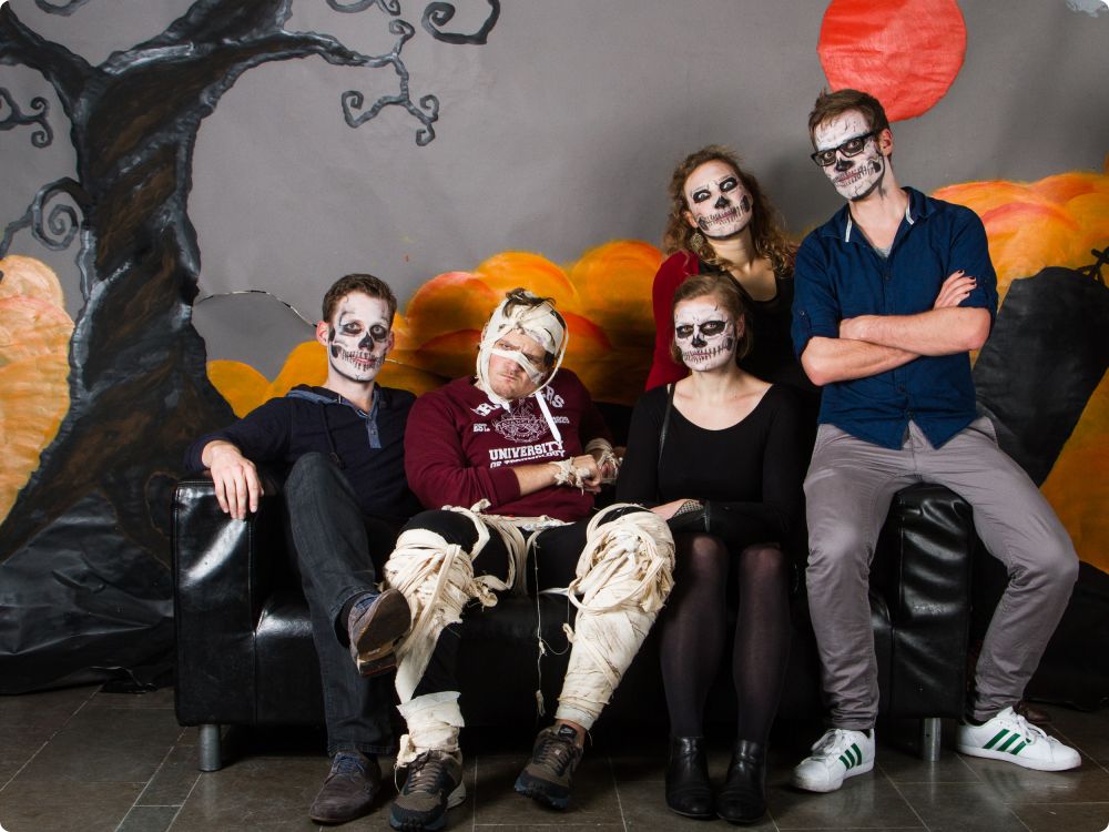 Halloweenkalaset: Studion