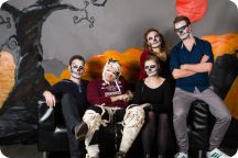 Halloweenkalaset: Studion