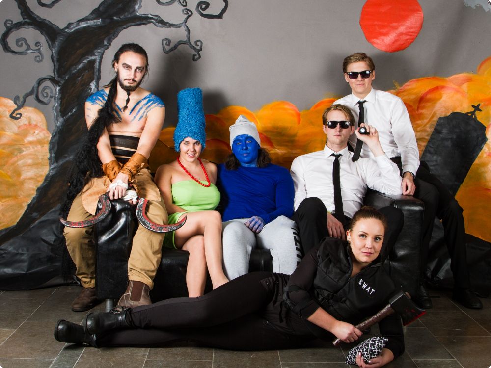 Halloweenkalaset: Studion