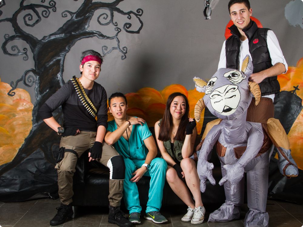 Halloweenkalaset: Studion