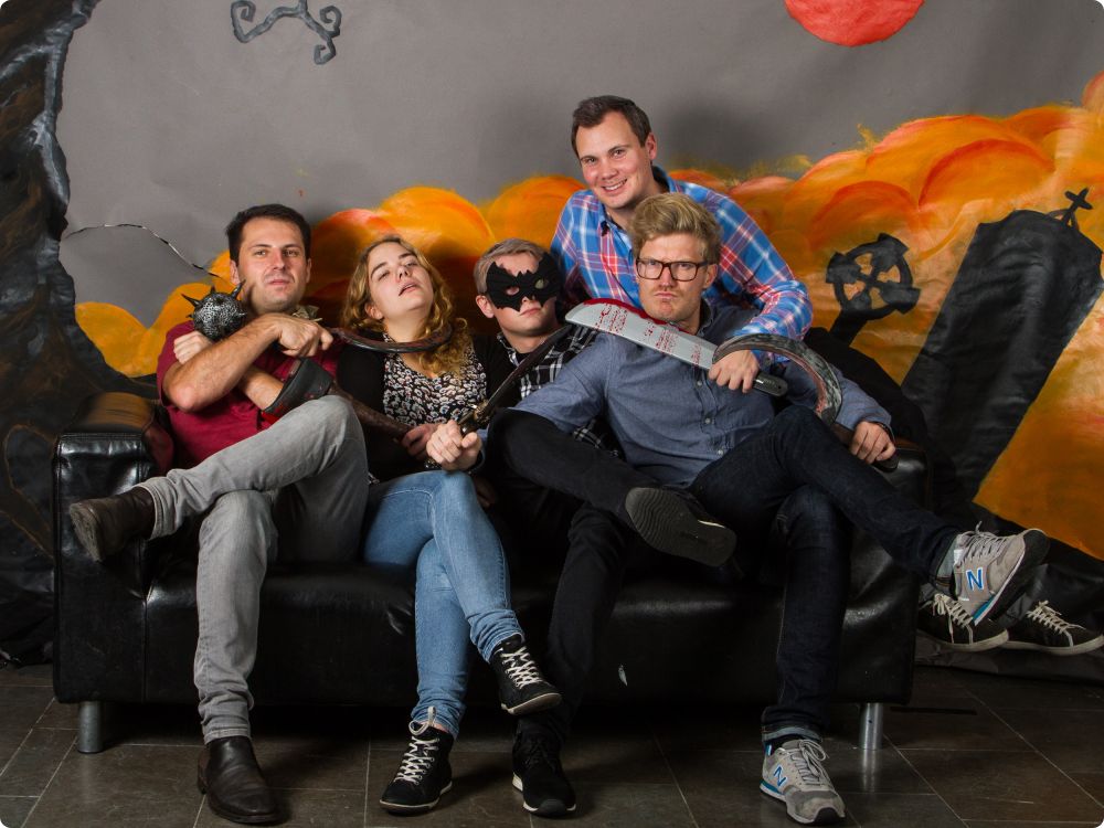 Halloweenkalaset: Studion