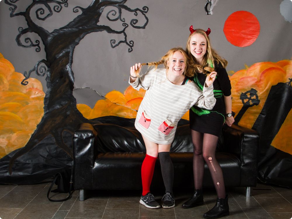 Halloweenkalaset: Studion
