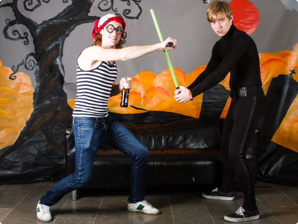 Halloweenkalaset: Studion