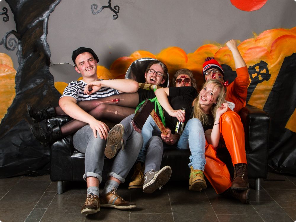 Halloweenkalaset: Studion