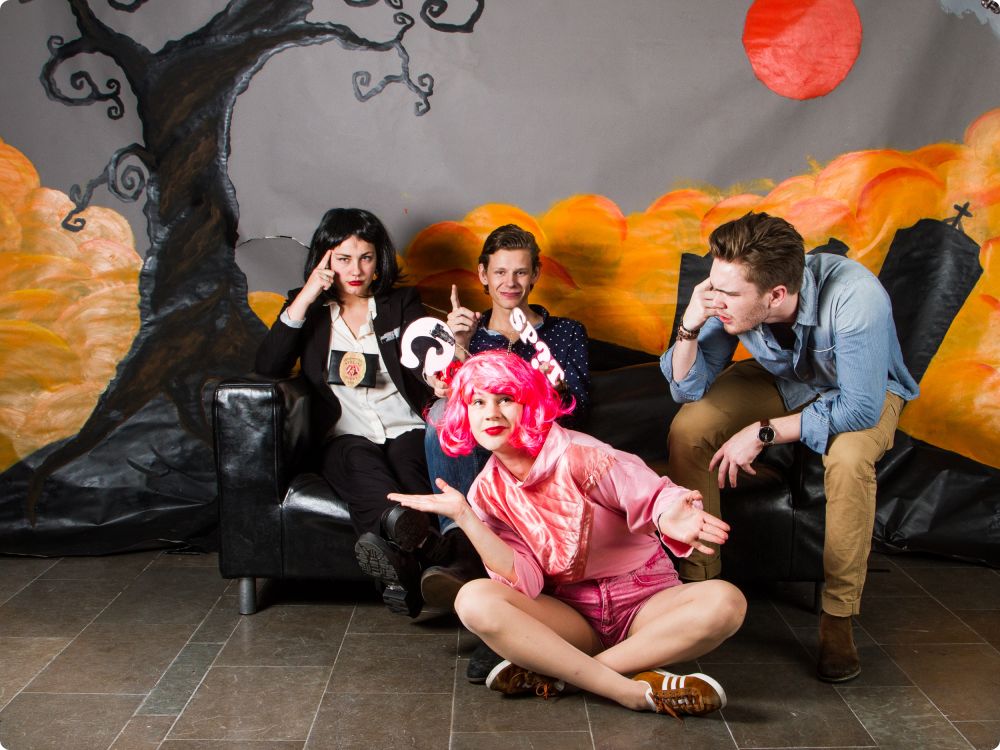 Halloweenkalaset: Studion