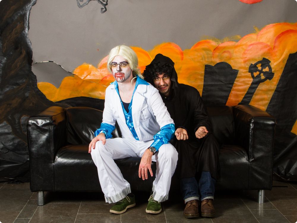 Halloweenkalaset: Studion