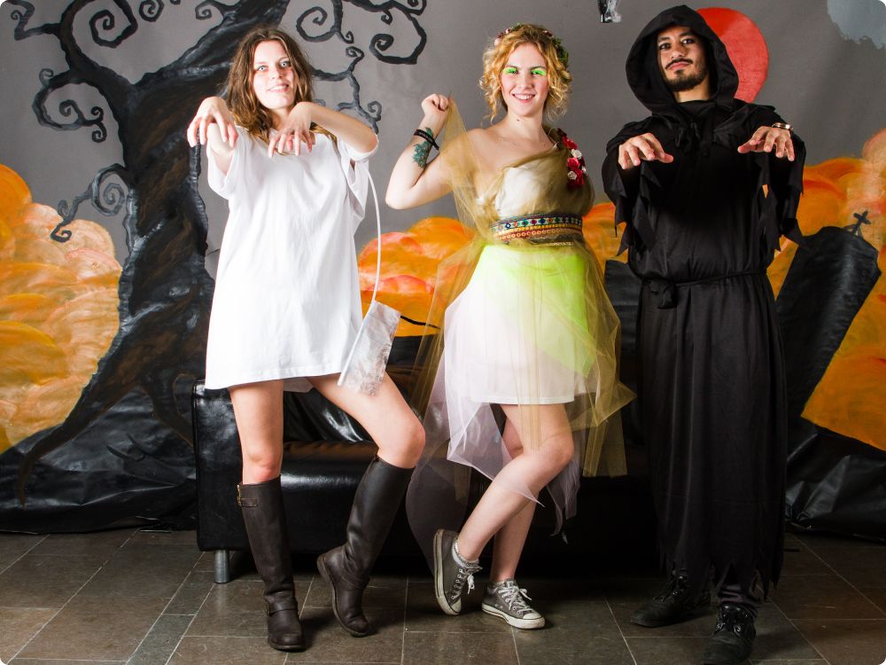 Halloweenkalaset: Studion