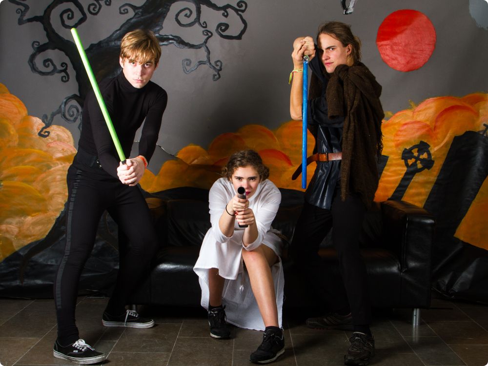 Halloweenkalaset: Studion