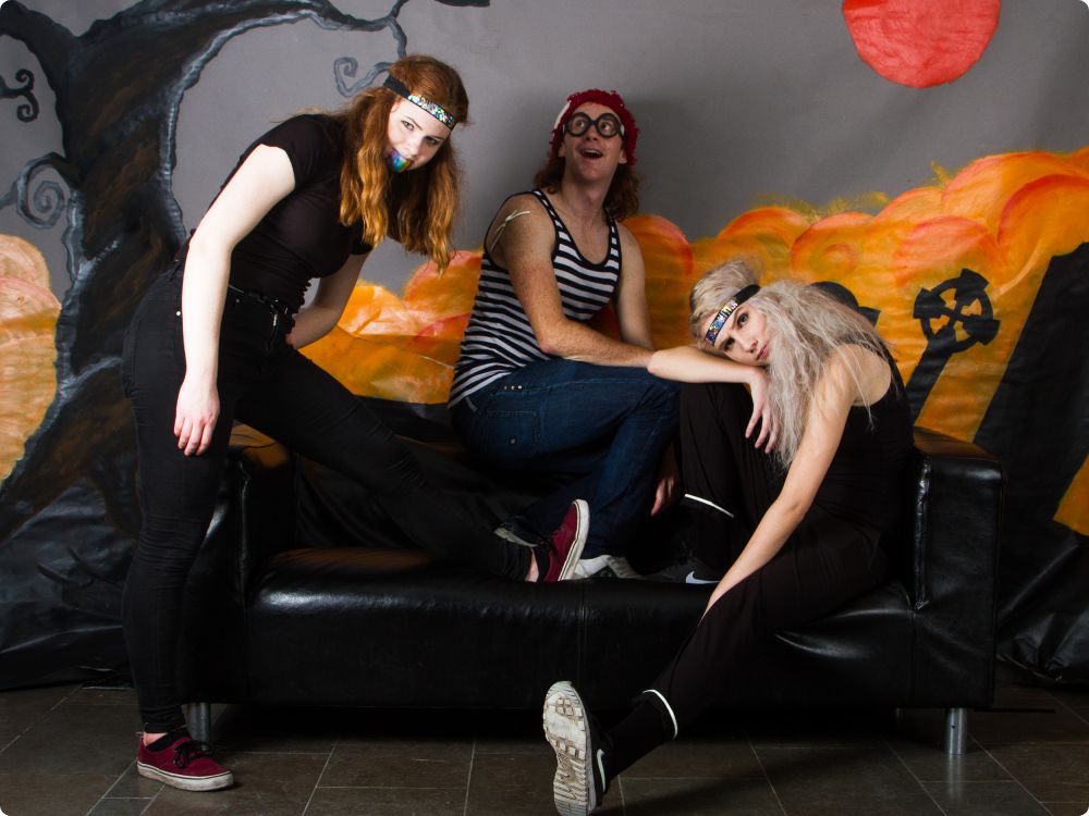 Halloweenkalaset: Studion