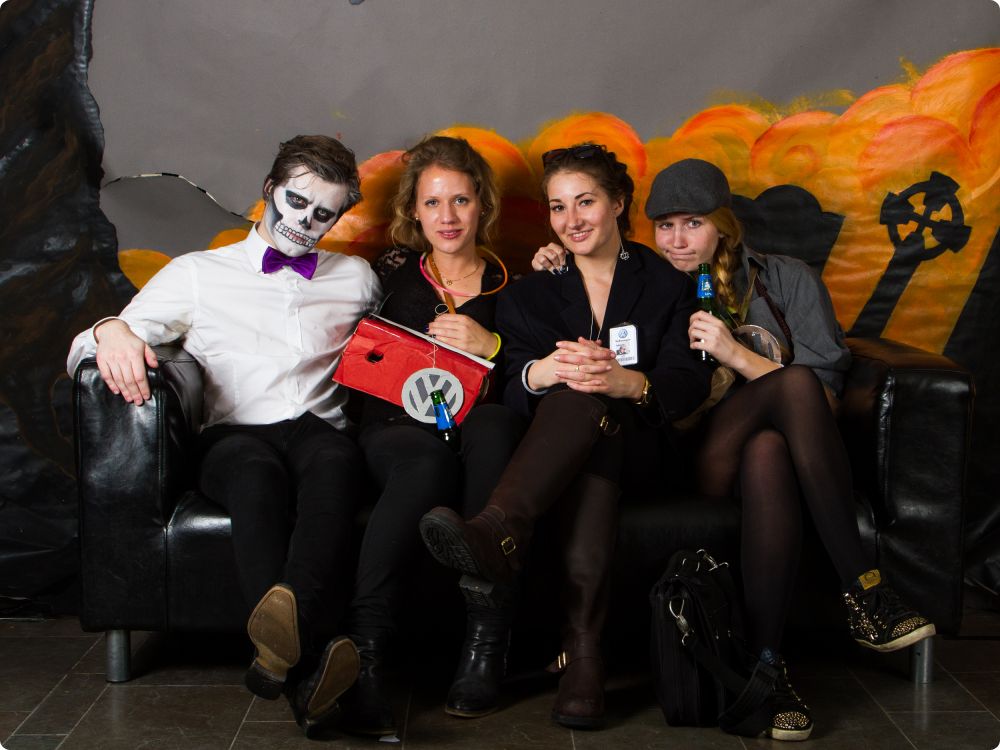 Halloweenkalaset: Studion