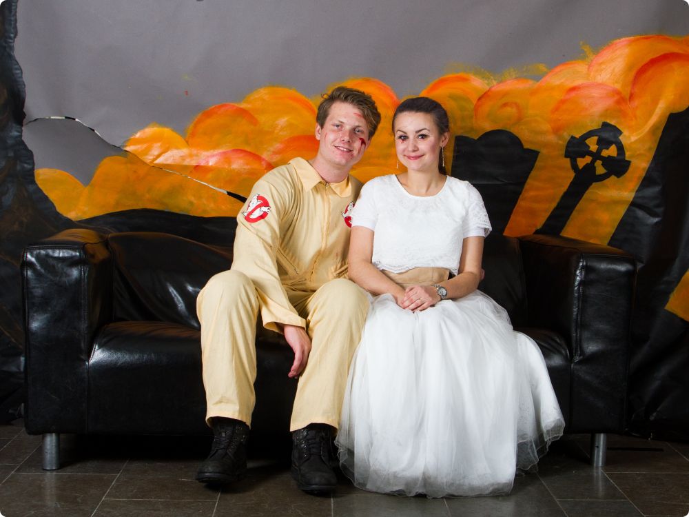 Halloweenkalaset: Studion