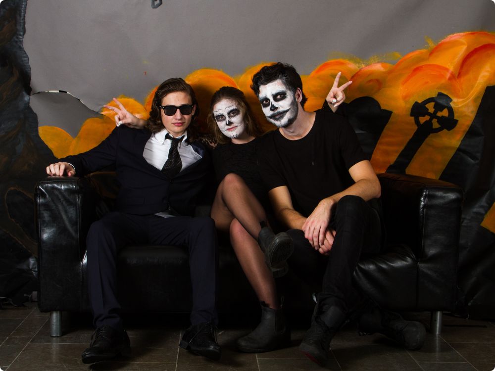 Halloweenkalaset: Studion
