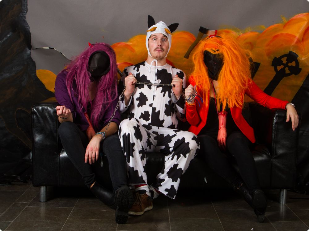 Halloweenkalaset: Studion