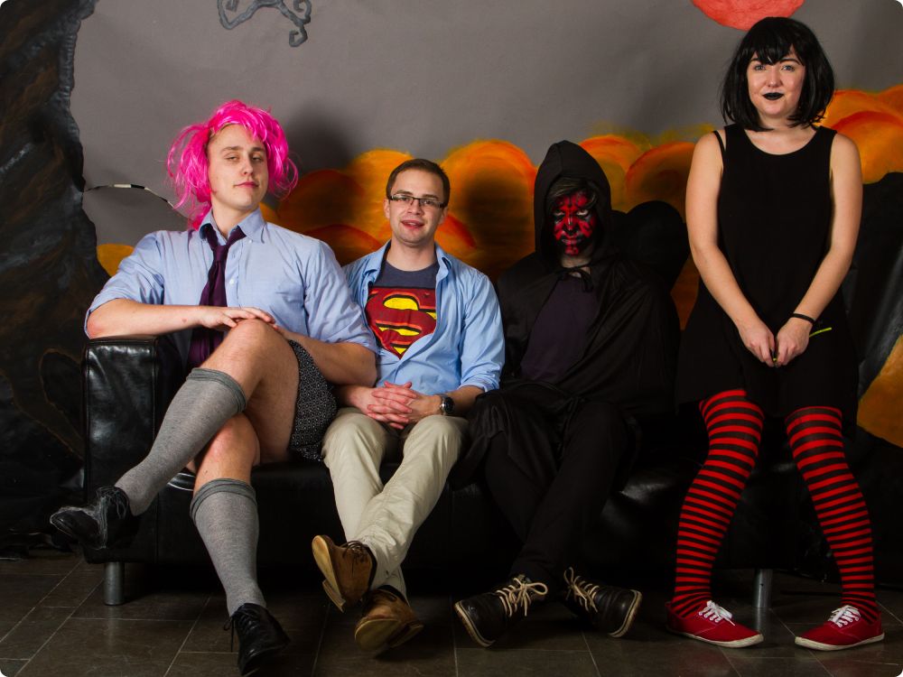 Halloweenkalaset: Studion