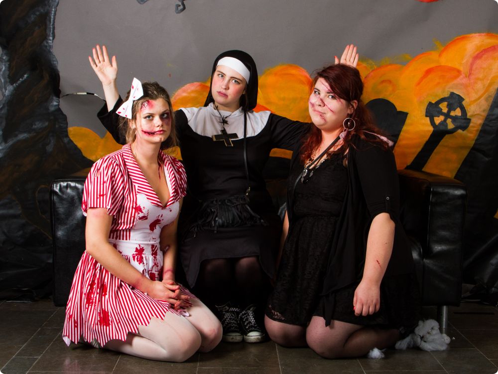 Halloweenkalaset: Studion