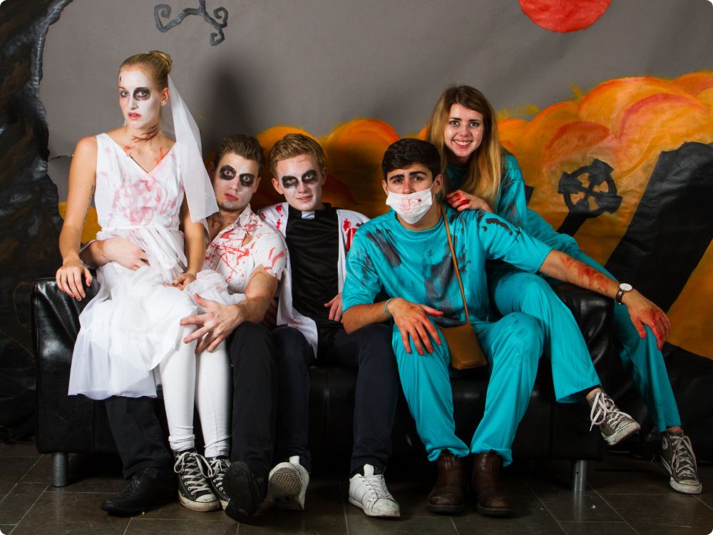 Halloweenkalaset: Studion