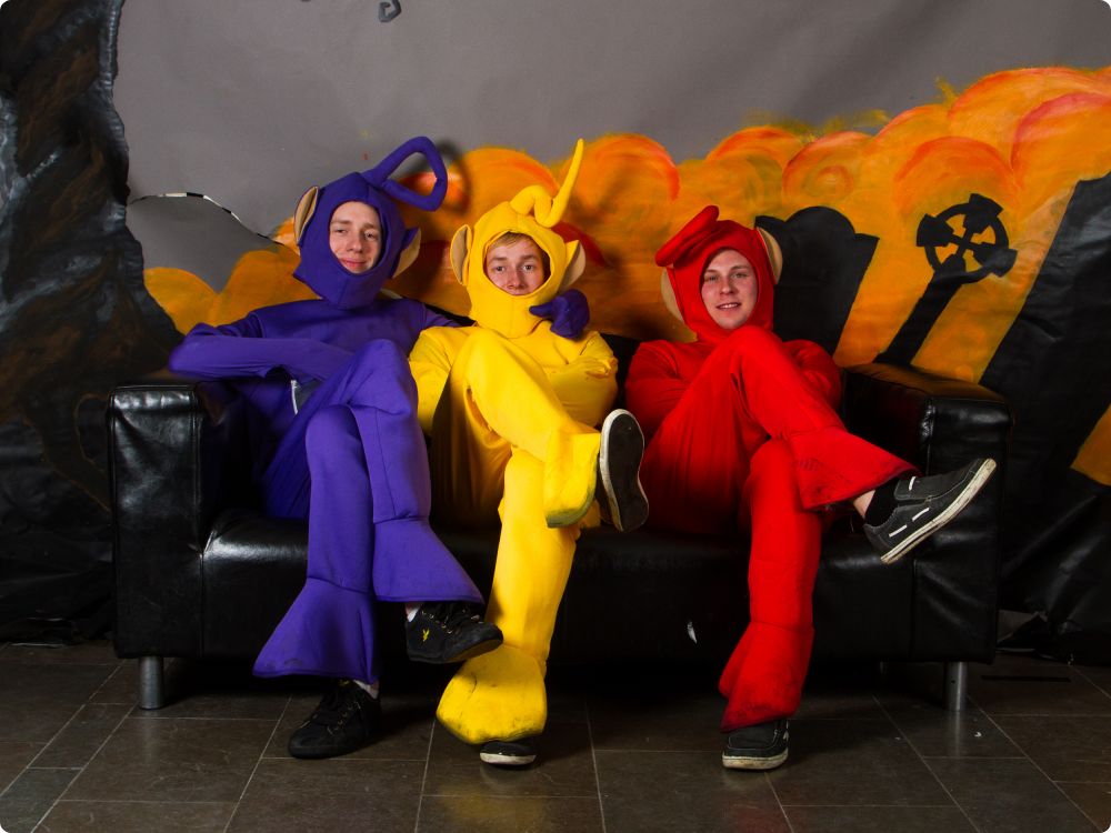 Halloweenkalaset: Studion
