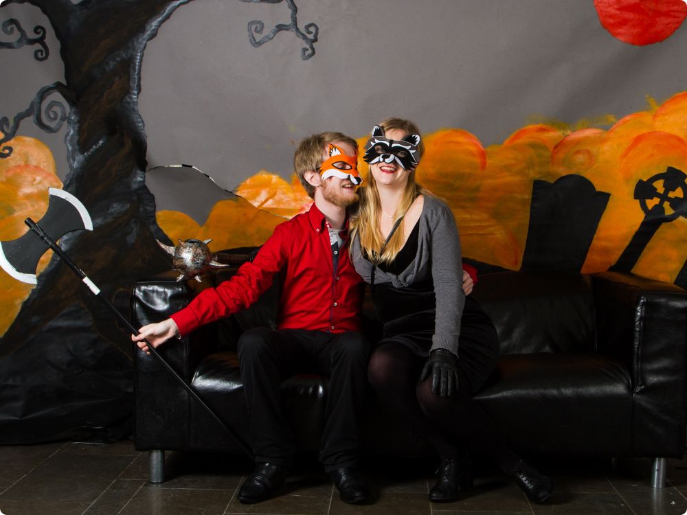 Halloweenkalaset: Studion