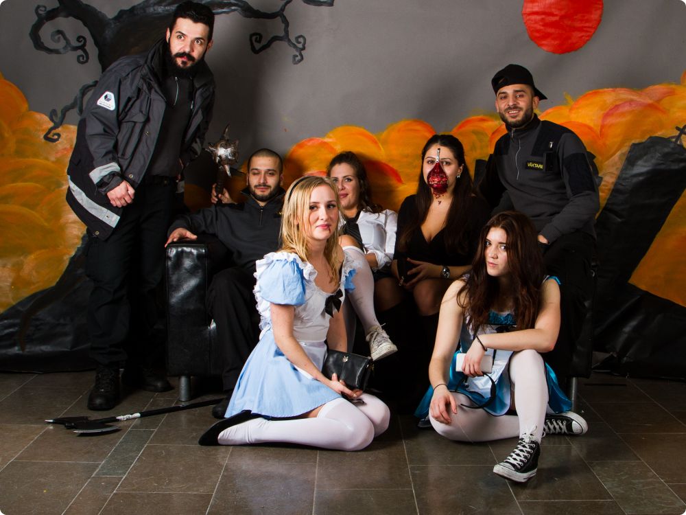 Halloweenkalaset: Studion