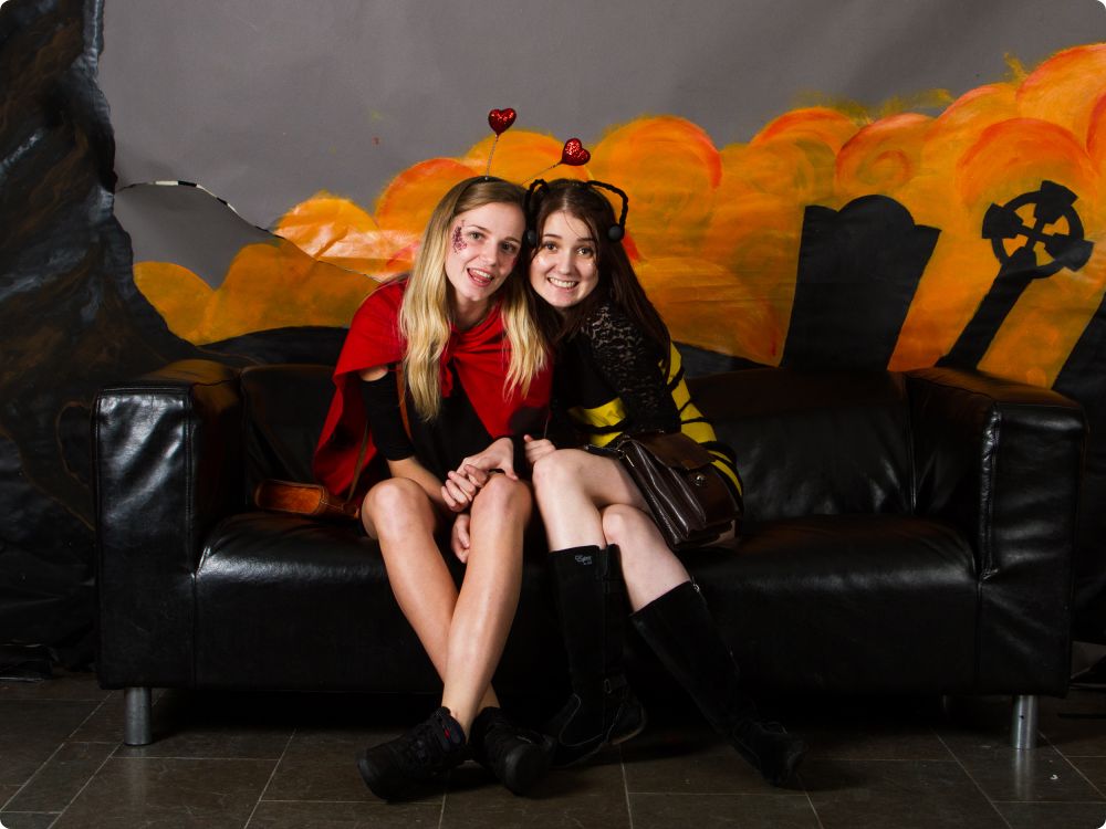 Halloweenkalaset: Studion