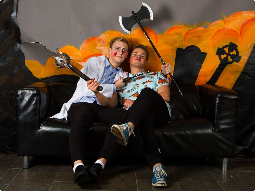 Halloweenkalaset: Studion