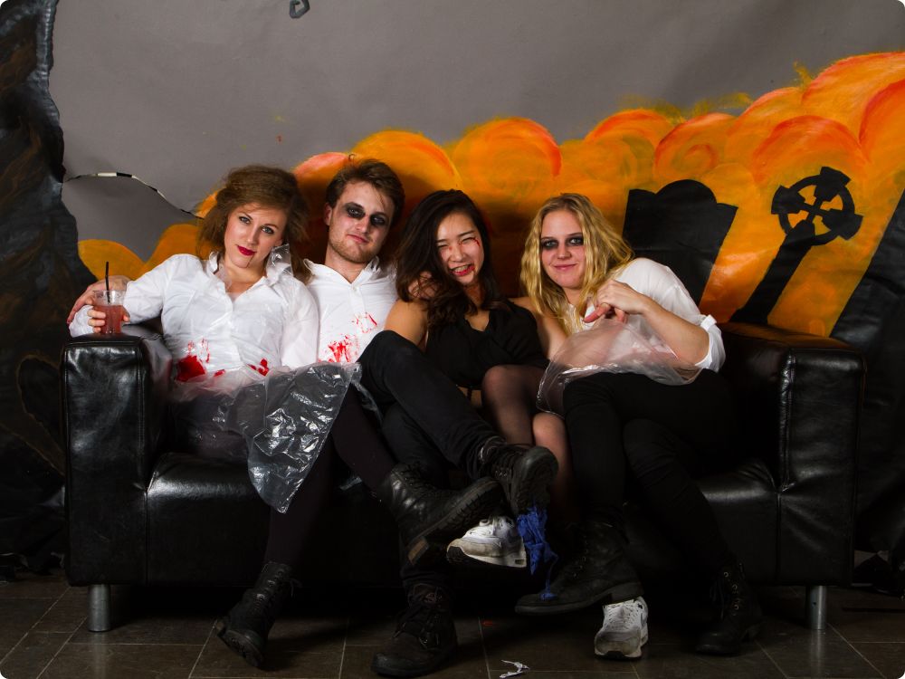 Halloweenkalaset: Studion