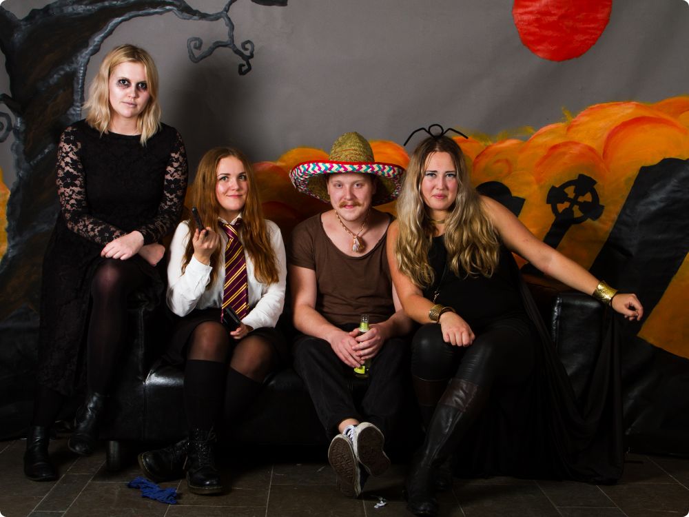 Halloweenkalaset: Studion